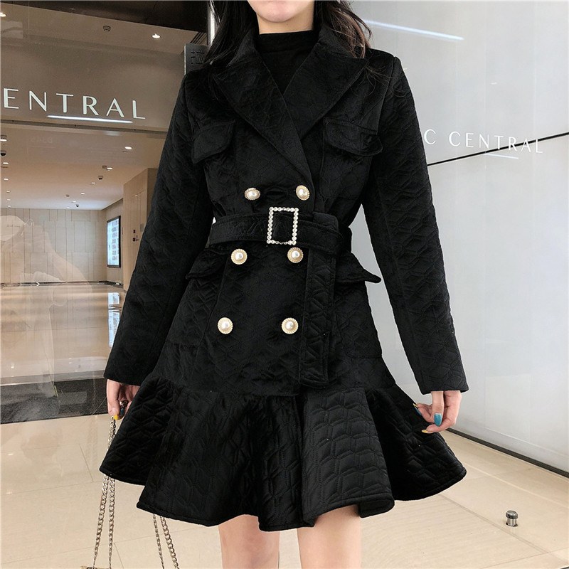 2021 New Elegant Cotton Coat Chic Korean Fashion Double Parka Waistband Jacket DRA5, Beige
2021 New Elegant Cotton Coat Chic Korean Fashion Double Parka Waistband Jacket DRA5, Beige