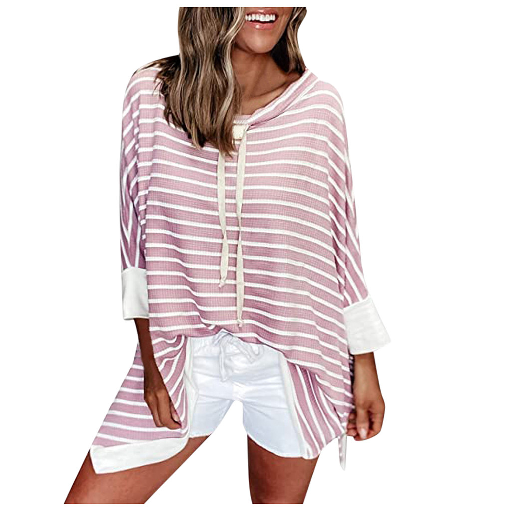 Hoodies For Teen Girls Women Striped Long Sleeve Hoodies Tops Pullover Loose Casual Neck Sweatshirts Blouse, Pink
Hoodies For Teen Girls Women Striped Long Sleeve Hoodies Tops Pullover Loose Casual Neck Sweatshirts Blouse, Pink