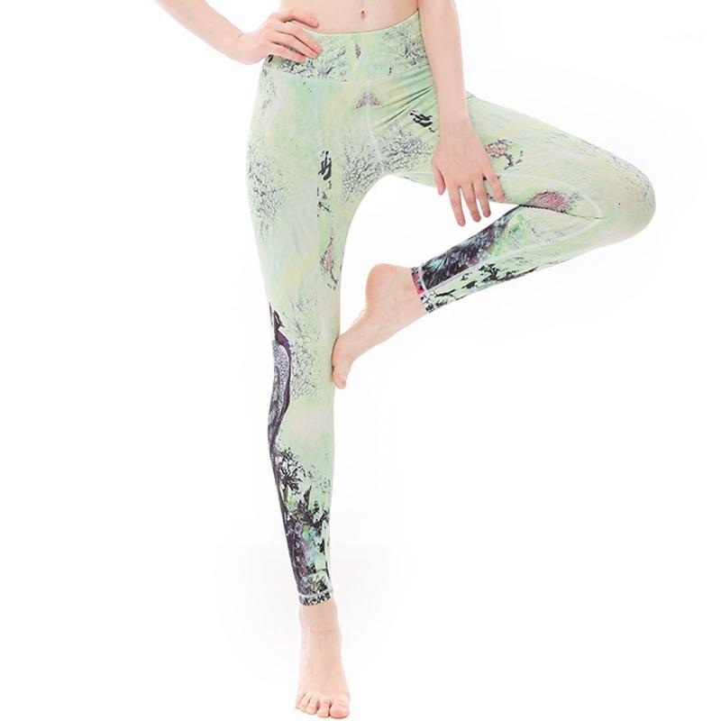 Peacock Printed Yoga Pants Women Seamless Jogging Workout Leggings High Waist Running Sport Tights Activewear For Sport Workout1, Green
Peacock Printed Yoga Pants Women Seamless Jogging Workout Leggings High Waist Running Sport Tights Activewear For Sport Workout1, Green