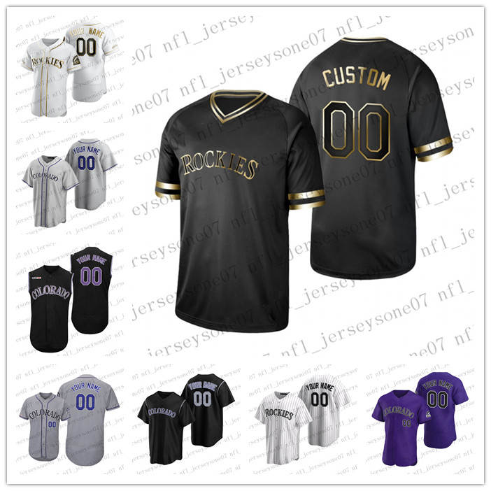 2020 Custom Men womens youth Colorado Rockies Purple White black grey Authentic Alternate Jersey
2020 Custom Men womens youth Colorado Rockies Purple White black grey Authentic Alternate Jersey