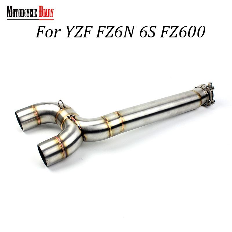 For YZF FZ6N 6S FZ600 Akrapovic Motorcycle Exhaust Slip-On Mid Middle Front Link Pipe Racing Escape Moto Double Dirt Bike
For YZF FZ6N 6S FZ600 Akrapovic Motorcycle Exhaust Slip-On Mid Middle Front Link Pipe Racing Escape Moto Double Dirt Bike