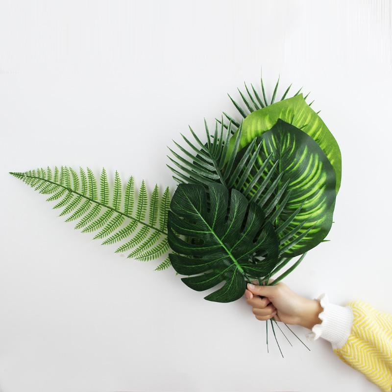 New 1PC Artificial Fake Plant Silk Palm Monstera Leaves Plant for Wedding Party Home Decoration DIY Photography Props Background1, Green 03
New 1PC Artificial Fake Plant Silk Palm Monstera Leaves Plant for Wedding Party Home Decoration DIY Photography Props Background1, Green 03