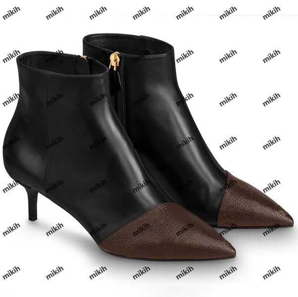 High quality women's ankle boots fashion design classic printing stitching high heels shoe women's boots casual women's shoe, Black
High quality women's ankle boots fashion design classic printing stitching high heels shoe women's boots casual women's shoe, Black