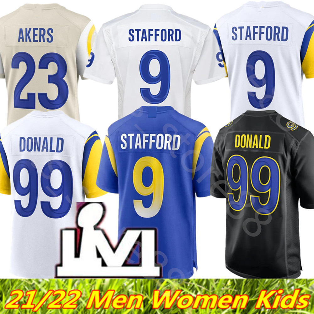 99 Aaron Donald 10 Cooper Kupp 12 Van Jefferson Football Jersey 9 Matthew Stafford 2 Robert Woods Odell Beckham Jr. Jalen Ramsey DeSean Jackson Mens Women Youth Jerseys, Colour
99 Aaron Donald 10 Cooper Kupp 12 Van Jefferson Football Jersey 9 Matthew Stafford 2 Robert Woods Odell Beckham Jr. Jalen Ramsey DeSean Jackson Mens Women Youth Jerseys, Colour