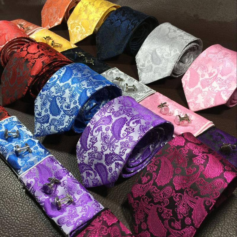 Bow Ties Men's Tie Paisley Cashew Flower Series Square Cufflinks Three-Piece Set
Bow Ties Men's Tie Paisley Cashew Flower Series Square Cufflinks Three-Piece Set