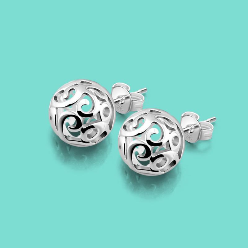 Bohemian Style Women's 925 Sterling Silver Earrings Pattern Hollow Earrings Solid Silver Ear Jewelry Non-Allergic Birthday Gift
Bohemian Style Women's 925 Sterling Silver Earrings Pattern Hollow Earrings Solid Silver Ear Jewelry Non-Allergic Birthday Gift