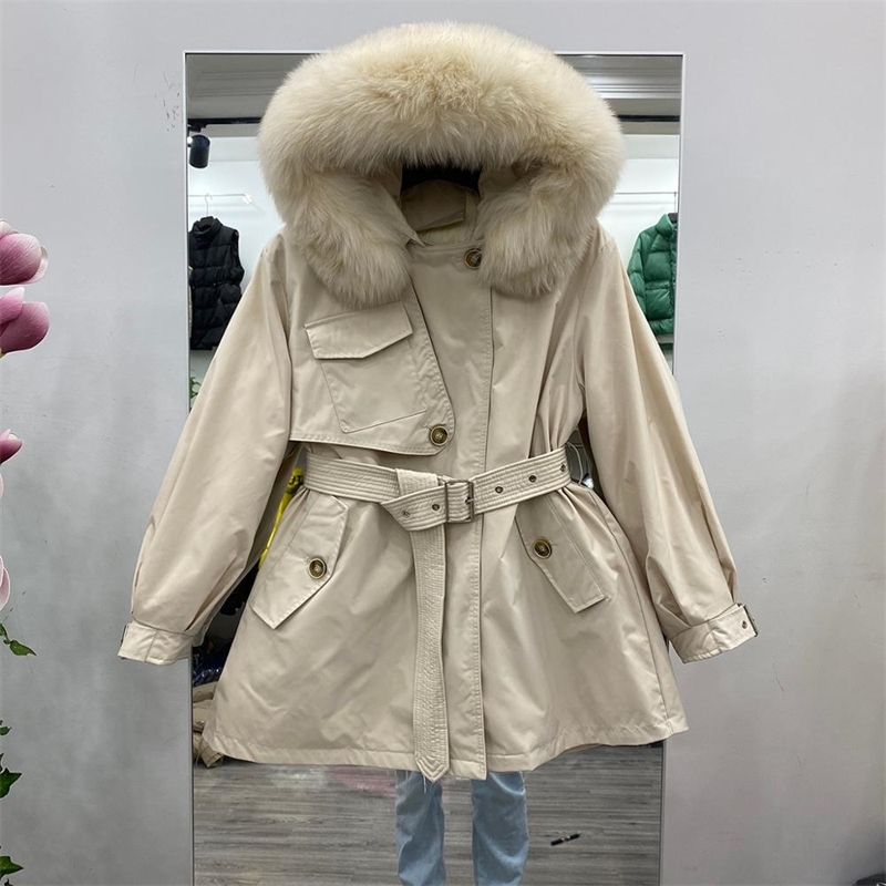 2021 Great Regal Fur Collar New Parka Winter 90% White Down Thick Jacket with Women' Hood Snow Outwear 6XXH, Light green.
2021 Great Regal Fur Collar New Parka Winter 90% White Down Thick Jacket with Women' Hood Snow Outwear 6XXH, Light green.