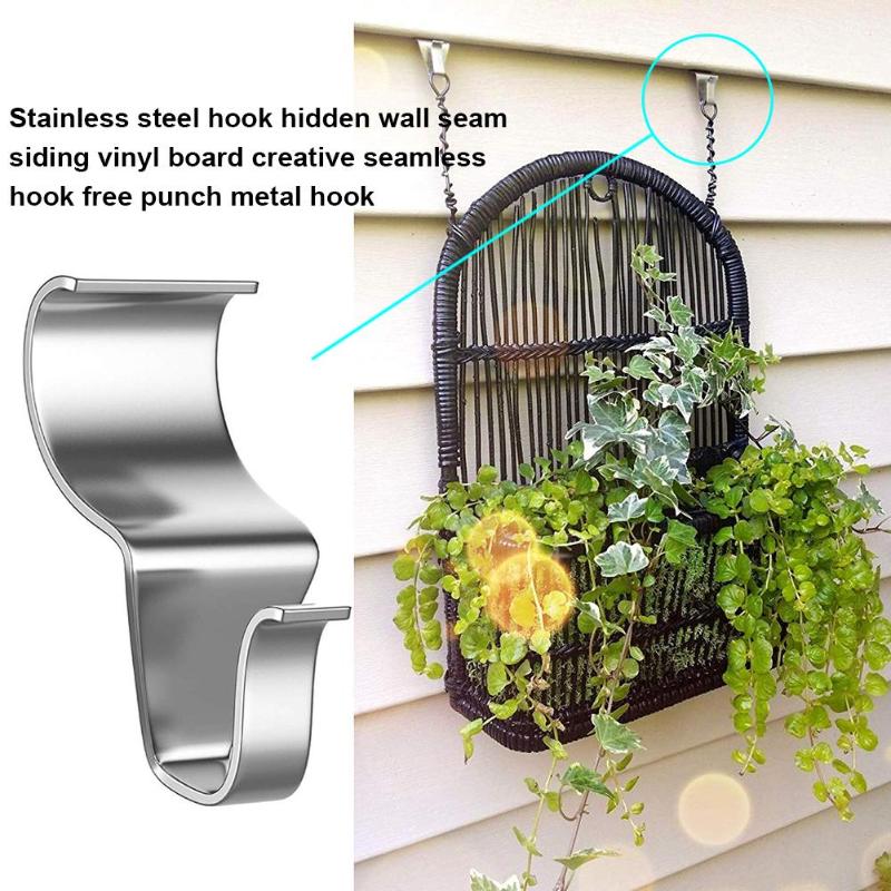 10Pcs Stainless Steel Door Wall Crack Hidden Hooks No-Punching Bonsai Hangers Hooks Home Storage & Organization
10Pcs Stainless Steel Door Wall Crack Hidden Hooks No-Punching Bonsai Hangers Hooks Home Storage & Organization