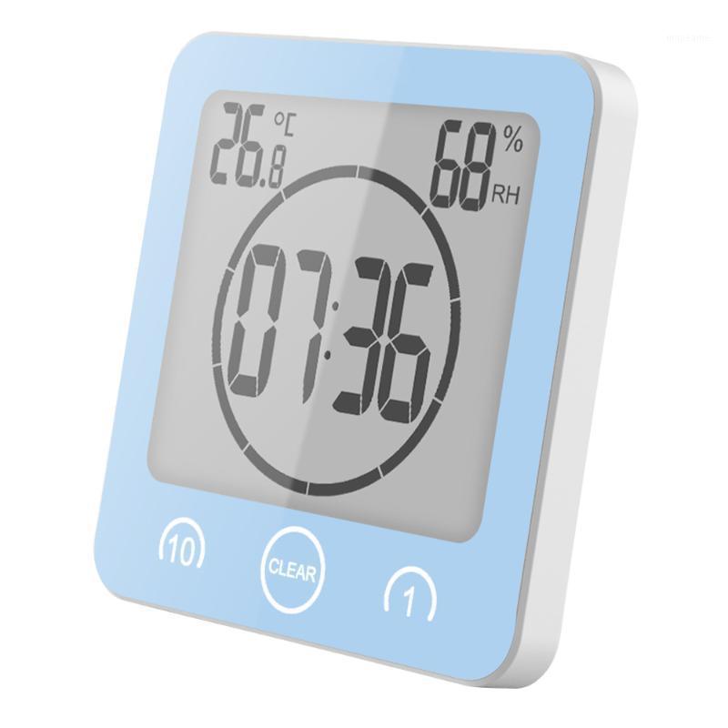 LCD Digital Waterproof Water Splashes Bathroom Wall Clock Shower Clocks Timer Temperature Humidity Kitchen Washroom Timers1
LCD Digital Waterproof Water Splashes Bathroom Wall Clock Shower Clocks Timer Temperature Humidity Kitchen Washroom Timers1