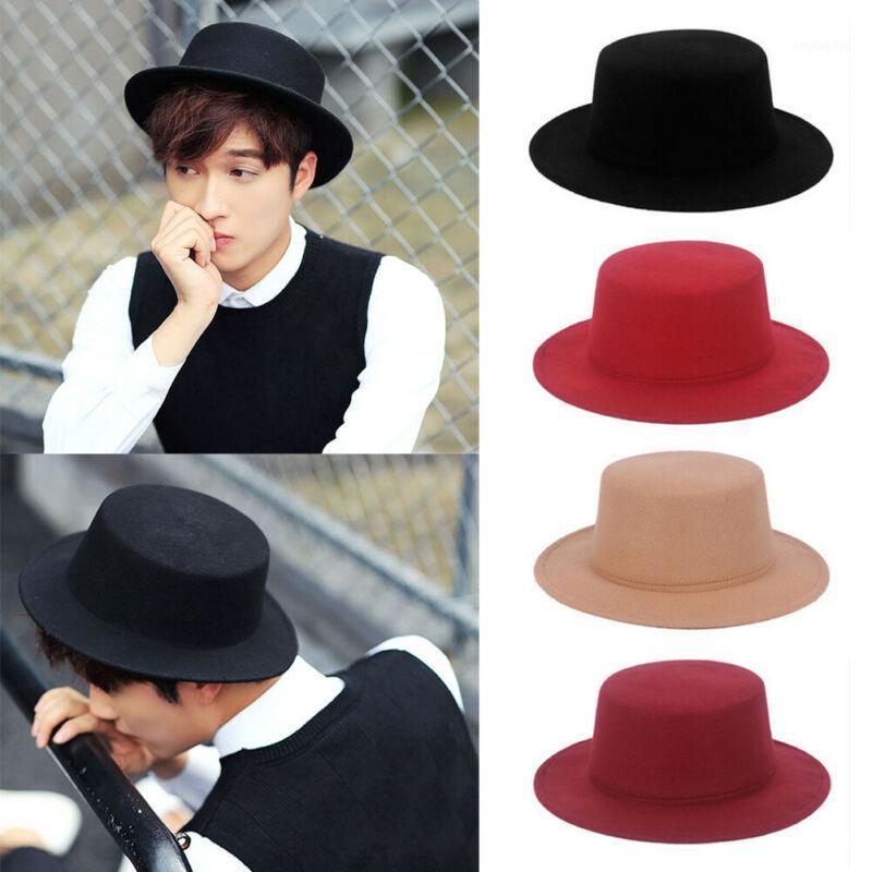 Unisex Fedoras Autumn Winter Wide Brim Felt Floppy Panama Hat Vintage elegant gentleman's hair Church Fedora Cap1
Unisex Fedoras Autumn Winter Wide Brim Felt Floppy Panama Hat Vintage elegant gentleman's hair Church Fedora Cap1