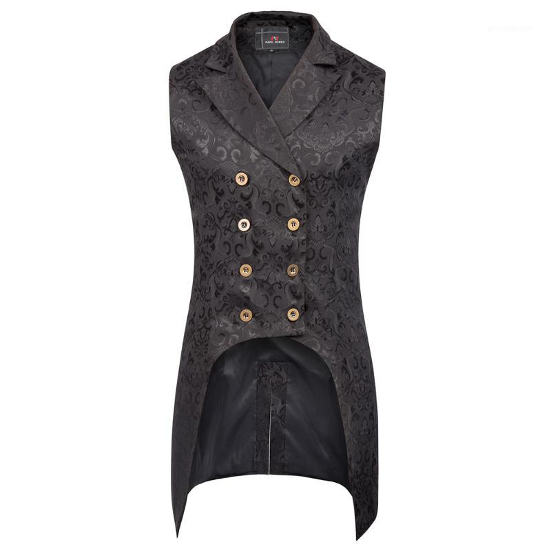 vintage style Men coats medieval Steampunk Gothic Sleeveless Lapel Collar Double-Breasted formal prom party Jacquard Coat1, Black
vintage style Men coats medieval Steampunk Gothic Sleeveless Lapel Collar Double-Breasted formal prom party Jacquard Coat1, Black