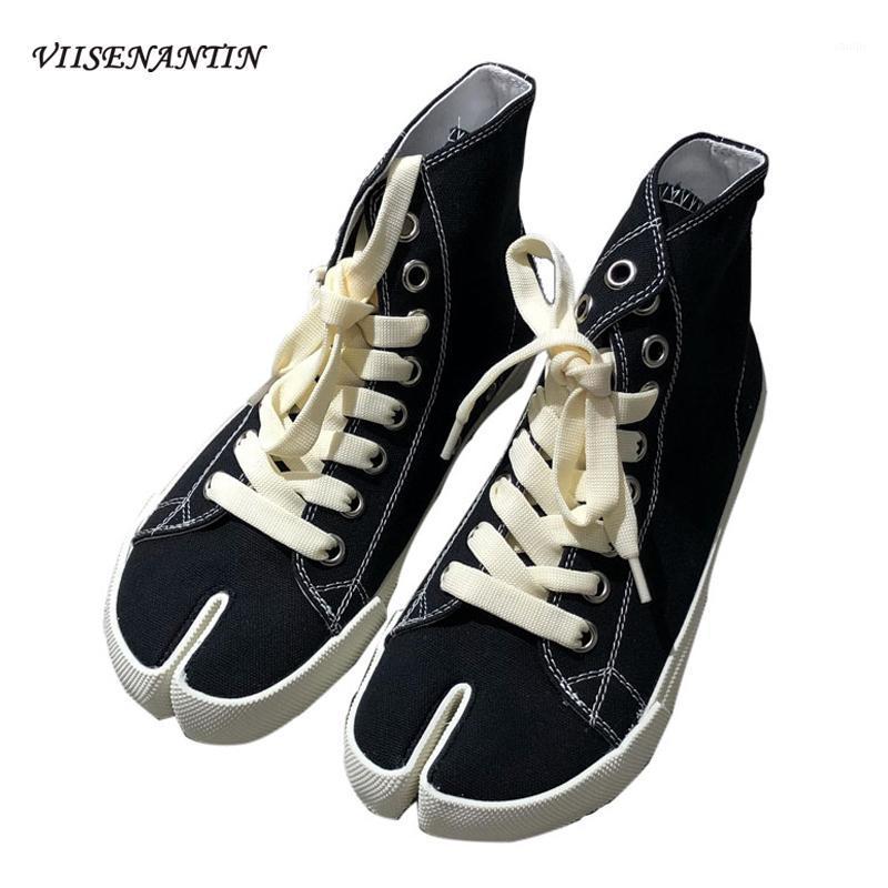 Boots VIISENANTIN Split Toe Shoes Female Korean Retro High Top Canvas Flat Pig's Trotters Hoof Finger 2021 Fashion1, Black
Boots VIISENANTIN Split Toe Shoes Female Korean Retro High Top Canvas Flat Pig's Trotters Hoof Finger 2021 Fashion1, Black