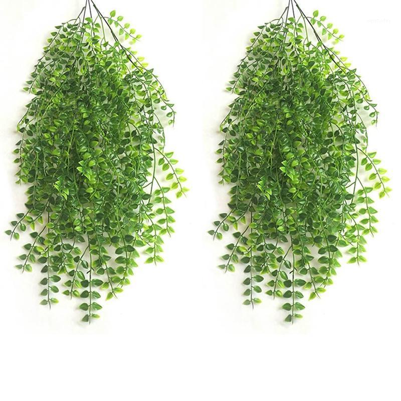 Artificial Plant Vine Hanging Decorative Plastic Greenery Wall Indoor,Outdoor Hanging Basket Wedding Wreath Decoration1, Green
Artificial Plant Vine Hanging Decorative Plastic Greenery Wall Indoor,Outdoor Hanging Basket Wedding Wreath Decoration1, Green