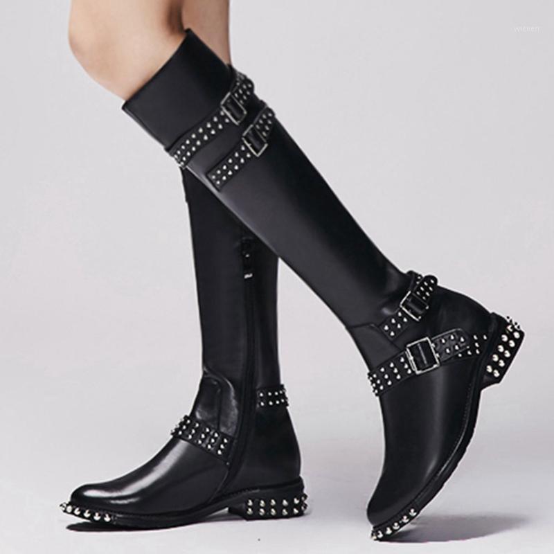 Brand New Fashionable Winter Shoes Boots Big Size 43 Cool Rivets Genuine Leather Buckles Knee High Riding Boots Women1, Black suede
Brand New Fashionable Winter Shoes Boots Big Size 43 Cool Rivets Genuine Leather Buckles Knee High Riding Boots Women1, Black suede