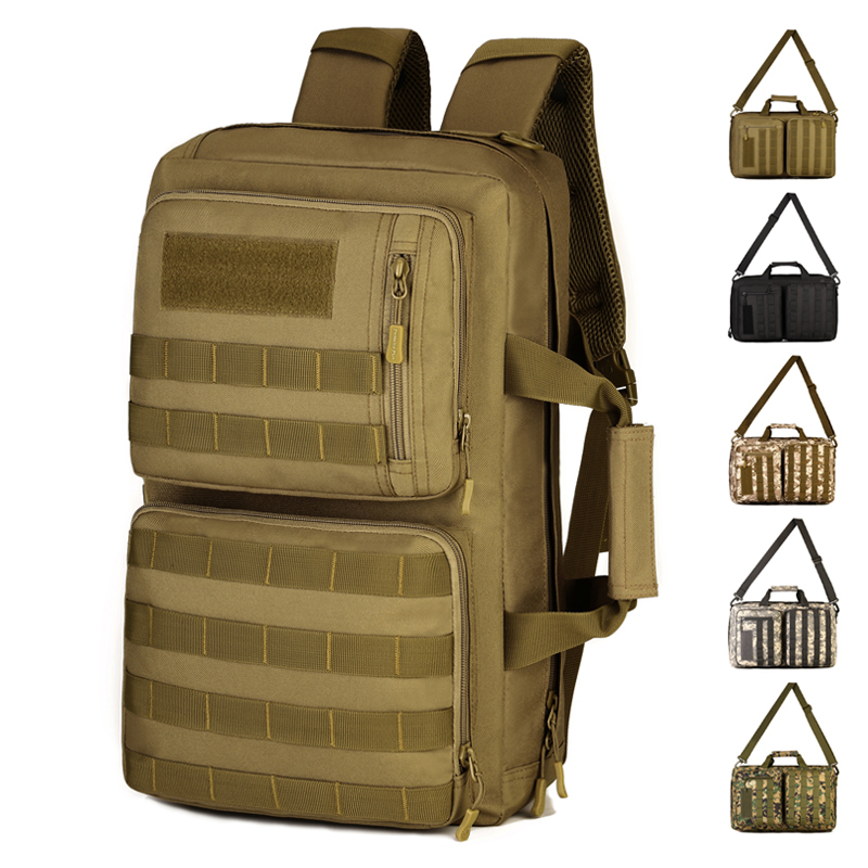 35L Portable Shoulder Cross-body Tactical Backpack Men Women Outdoor Sports Travel Laptop Bag Molle Military Backpack SHS417 Y200920
35L Portable Shoulder Cross-body Tactical Backpack Men Women Outdoor Sports Travel Laptop Bag Molle Military Backpack SHS417 Y200920