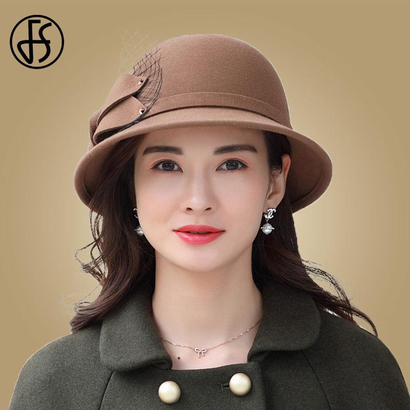 FS 2020 Winter Fedora Hats For Women Fashion Wide Brim Chapeu Femme Feutre Floral Sombrero Mujer Bowler Hat Cloche Wool Fedoras, Black
FS 2020 Winter Fedora Hats For Women Fashion Wide Brim Chapeu Femme Feutre Floral Sombrero Mujer Bowler Hat Cloche Wool Fedoras, Black