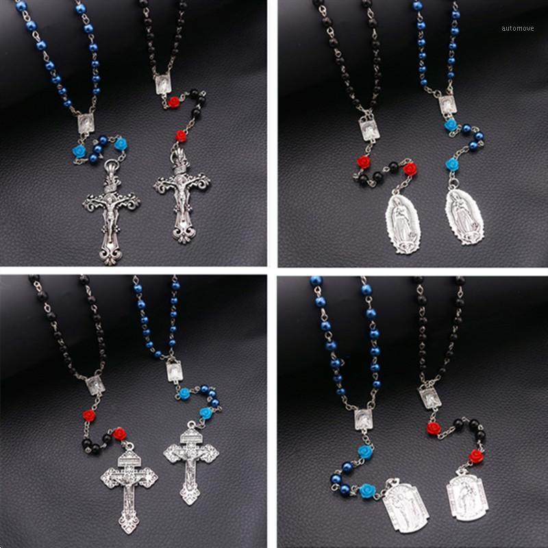 Retro Religion Tag Rosary Necklace Cross Jesus Necklace DIY Charm Christian Catholic Jewelry Handicraft Gift A17061
Retro Religion Tag Rosary Necklace Cross Jesus Necklace DIY Charm Christian Catholic Jewelry Handicraft Gift A17061