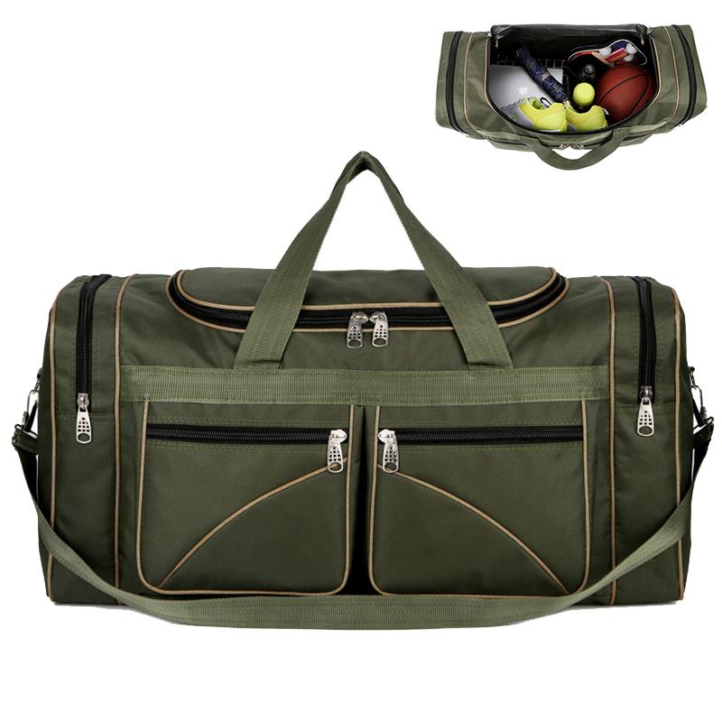 Sports Gym Bag for Men 60L Outdoor Travel Luggage Handbag Large One Shoulder Crossbody Bag Oxford Multi-functional Weekend Blosa, Army green
Sports Gym Bag for Men 60L Outdoor Travel Luggage Handbag Large One Shoulder Crossbody Bag Oxford Multi-functional Weekend Blosa, Army green