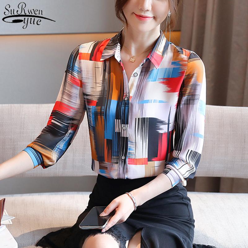 2021 Autumn New Elegant Floral Print Blouse Women Blouses Fashion Chic Chiffon Shirts Long Sleeve Shirt Women Tops Blusas 10893, Graffiti
2021 Autumn New Elegant Floral Print Blouse Women Blouses Fashion Chic Chiffon Shirts Long Sleeve Shirt Women Tops Blusas 10893, Graffiti