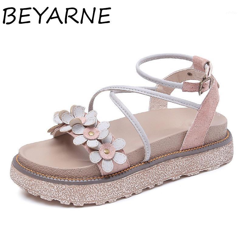 BEYARNE Woman Sandals Shoes 2020 Summer Style Wedge Flat Sandals Women Fashion Slippers Flower Platform Genuine Leather Big Size1, Brown
BEYARNE Woman Sandals Shoes 2020 Summer Style Wedge Flat Sandals Women Fashion Slippers Flower Platform Genuine Leather Big Size1, Brown