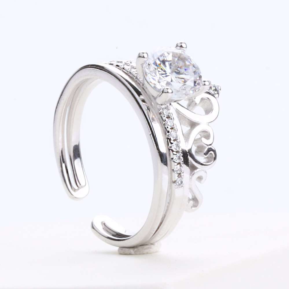 Luxurys Designers Fashion Jz264 Queen's crown double combination heart-shaped ring with 90 point diamond opening for women
Luxurys Designers Fashion Jz264 Queen's crown double combination heart-shaped ring with 90 point diamond opening for women