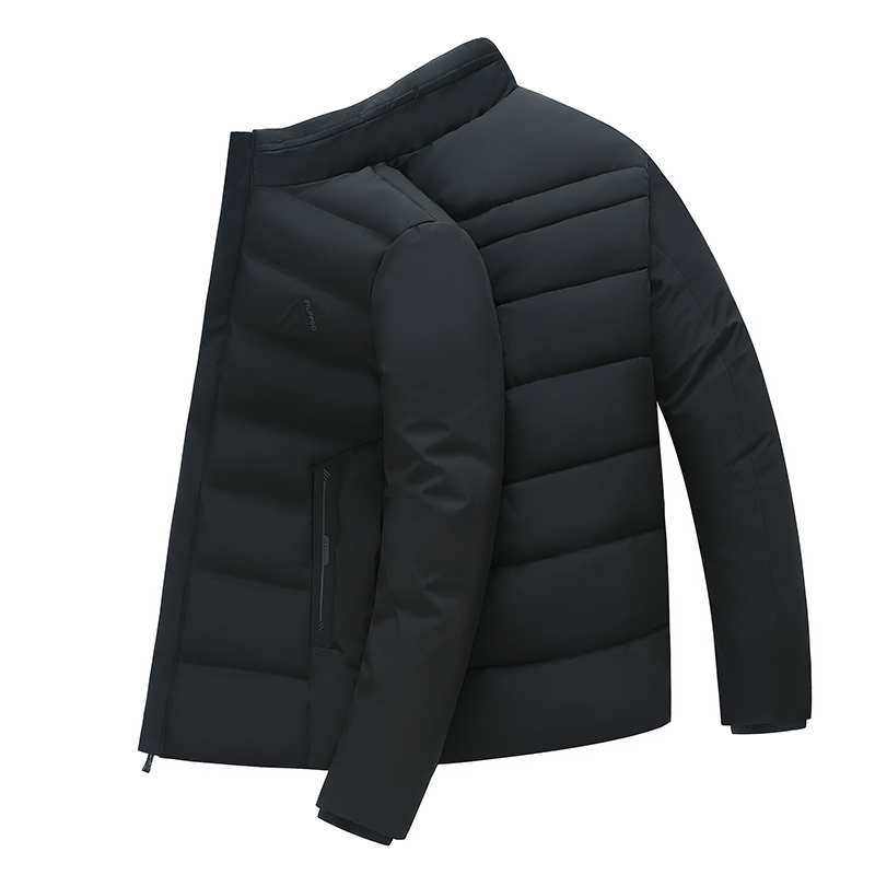 Warm Winter Men parka mid-Length 3 colors Windproof Jacket Outwear Coat Plus Size 4XL 201128