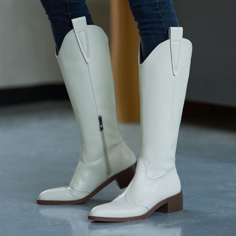 Brand New Fashionable Cool Chic 100% Genuine Leather Leisure Riding Boot Winter Cow Skin Women Shoes Boots Footwear, Beige
Brand New Fashionable Cool Chic 100% Genuine Leather Leisure Riding Boot Winter Cow Skin Women Shoes Boots Footwear, Beige