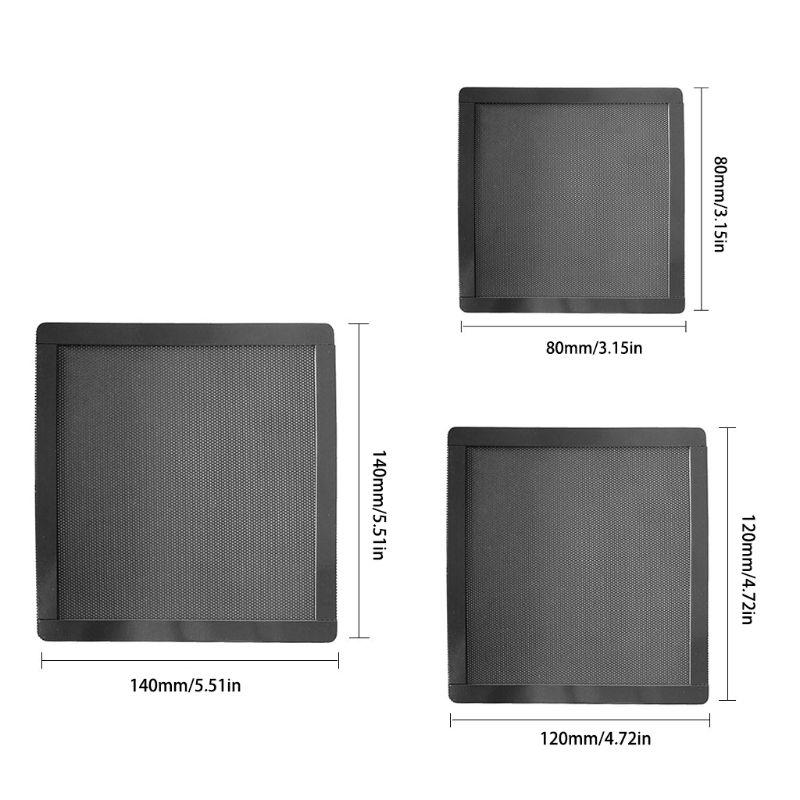 120x120MM/140x140MM Magnetic Frame Dust Filter Dustproof PVC Mesh Net Cover Guard for Home Chassis PC Computer Case Cooling Fan
120x120MM/140x140MM Magnetic Frame Dust Filter Dustproof PVC Mesh Net Cover Guard for Home Chassis PC Computer Case Cooling Fan
