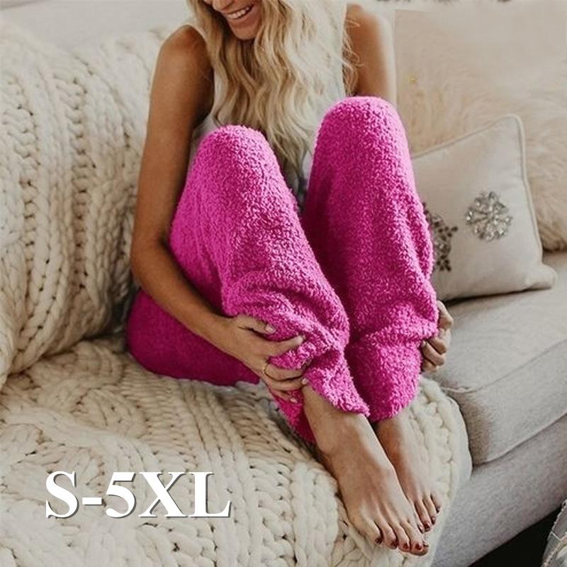 Winter Autumn Warm Furry Pants Women Thicken Home Sleep Trousers Female Plush Sweatpant Casual Loose Pajama Plus Size -5XL 2020, Blue
Winter Autumn Warm Furry Pants Women Thicken Home Sleep Trousers Female Plush Sweatpant Casual Loose Pajama Plus Size -5XL 2020, Blue