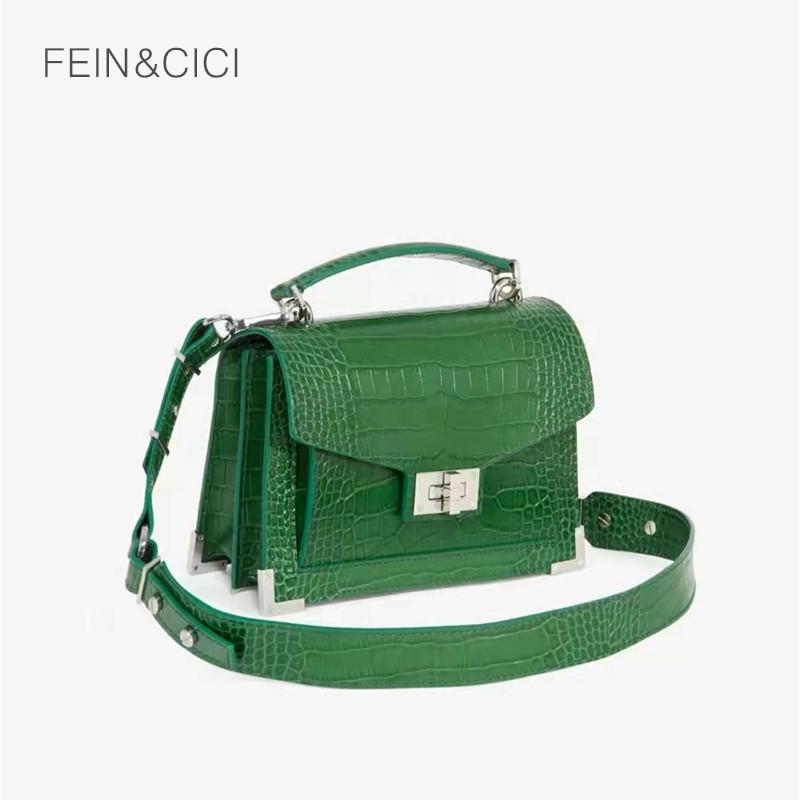 Evening Bags Designer Green Flap Shoulder Bag Women Elegent Alligator Crocodile Print Black Box Crossbody Messenger 2022 Spring
Evening Bags Designer Green Flap Shoulder Bag Women Elegent Alligator Crocodile Print Black Box Crossbody Messenger 2022 Spring