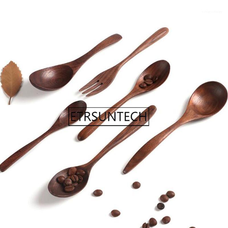 100pcs Black Walnut Wood Spoons Coffee Honey Spoons Wooden Japanese Style Stir Long Scoop Large Soup Kitchen Tableware Gift1
100pcs Black Walnut Wood Spoons Coffee Honey Spoons Wooden Japanese Style Stir Long Scoop Large Soup Kitchen Tableware Gift1