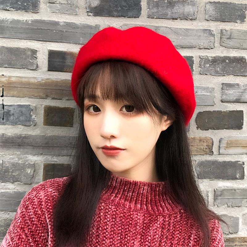 H3546 Women Beret Hat Korean Pure Color Simple Wool Painter Retro Cap Female Autumn Winter Japanese Warm Fashion Pumpkin Hats, Stylek
H3546 Women Beret Hat Korean Pure Color Simple Wool Painter Retro Cap Female Autumn Winter Japanese Warm Fashion Pumpkin Hats, Stylek