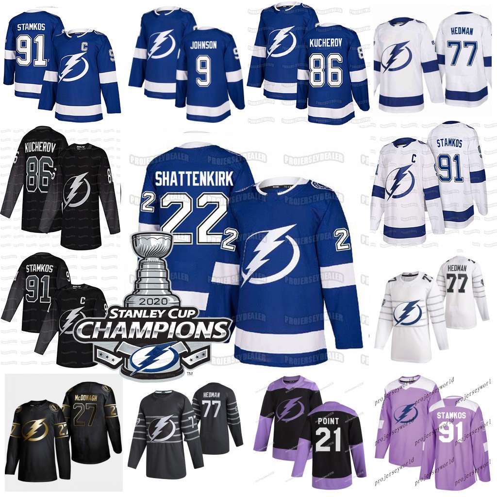 Youth Tampa Bay Lightning 2020 Stanley Cup Champions Victor Hedman Nikita Kucherov Brayden Point Stamkos Vasilevskiy McDonagh Johnson Jersey, Black mens s-xxxl
Youth Tampa Bay Lightning 2020 Stanley Cup Champions Victor Hedman Nikita Kucherov Brayden Point Stamkos Vasilevskiy McDonagh Johnson Jersey, Black mens s-xxxl