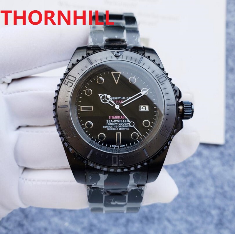 5A Mens Automatic Mechanical Watches 43mm 904L Stainless Steel Sapphire Mirror Top Model All Dark Tank Black Color Bracelet Wristwatch 5ATM waterproof super gifts, As pic
5A Mens Automatic Mechanical Watches 43mm 904L Stainless Steel Sapphire Mirror Top Model All Dark Tank Black Color Bracelet Wristwatch 5ATM waterproof super gifts, As pic
