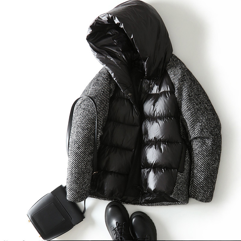 Women' Down Coat Short Duck Down Jacket New Loose Winter Female Parkas Snow Outwear Oversize Short Black Coats
Women' Down Coat Short Duck Down Jacket New Loose Winter Female Parkas Snow Outwear Oversize Short Black Coats