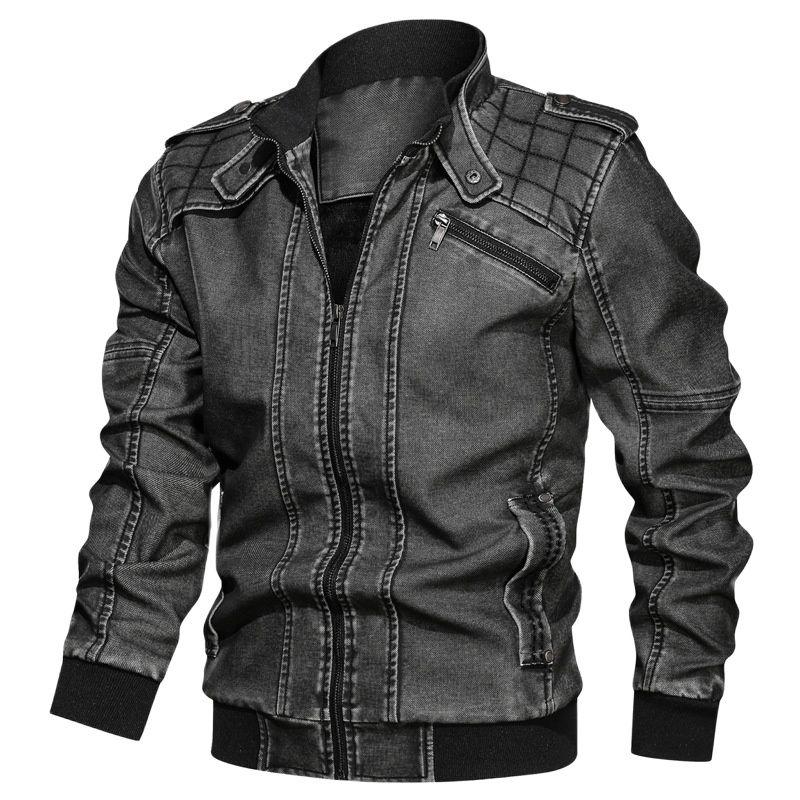 Men's Fur & Faux Leather Jackets Men Casual Motocycle Jacket Biker Coats Pu Bomber Mens And Fashion 2022 Clothing, Black
Men's Fur & Faux Leather Jackets Men Casual Motocycle Jacket Biker Coats Pu Bomber Mens And Fashion 2022 Clothing, Black