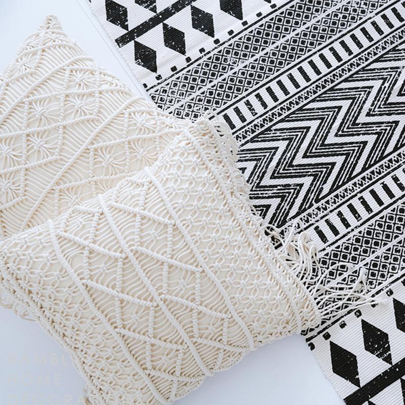 45X45CM Cotton Rope Pillow Cover Macrame Hand-Woven Cotton Thread Bohemia Style Cushion Cover For Living Room Bedroom Home Decor1, Style a
45X45CM Cotton Rope Pillow Cover Macrame Hand-Woven Cotton Thread Bohemia Style Cushion Cover For Living Room Bedroom Home Decor1, Style a
