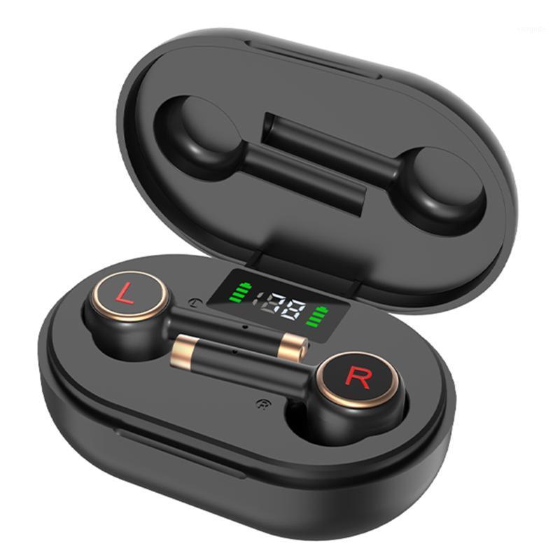 docooler L2Pro Bluetooth 5.1 Earphones TWS Fingerprint Touch Headset HiFi Stereo In-ear Earbuds Wireless Headphones for Sport1, White
docooler L2Pro Bluetooth 5.1 Earphones TWS Fingerprint Touch Headset HiFi Stereo In-ear Earbuds Wireless Headphones for Sport1, White