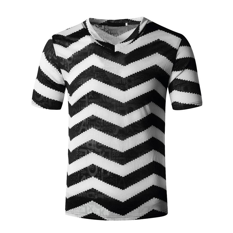 Fashion Striped Print V Neck T Shirt Men 2020 Brand Slim Fit Short Sleeve Tee Shirt Homme Hip Hop Streetwear T-shirt Men, H39
Fashion Striped Print V Neck T Shirt Men 2020 Brand Slim Fit Short Sleeve Tee Shirt Homme Hip Hop Streetwear T-shirt Men, H39