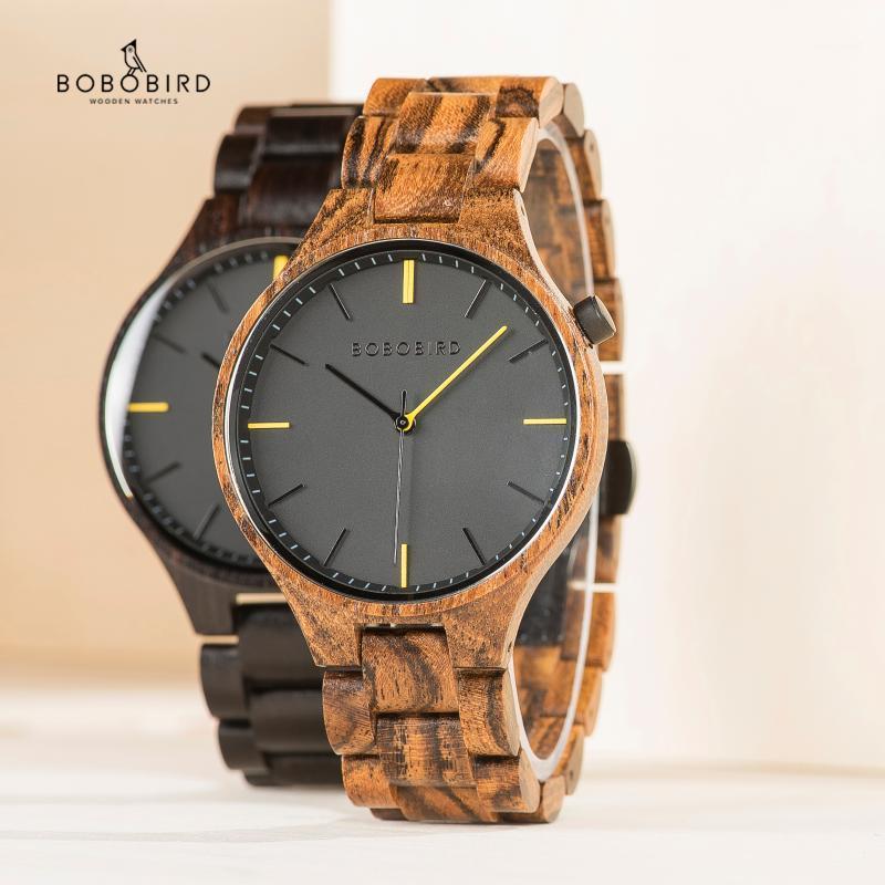 Wristwatches Relogio Masculino BOBO BIRD Wood Watch Men Top Wrist Watches Male Clock In Wooden Gift Box S For Him OEM1, Ws27-2
Wristwatches Relogio Masculino BOBO BIRD Wood Watch Men Top Wrist Watches Male Clock In Wooden Gift Box S For Him OEM1, Ws27-2