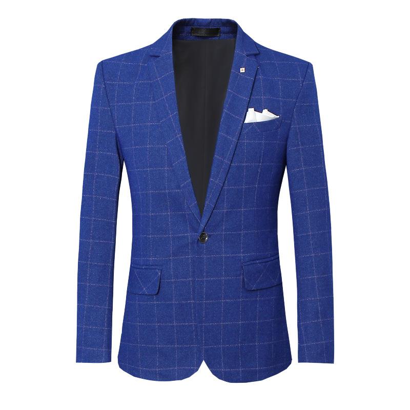 Fit Men Blazers Slim New Arrival Formal Casual Check Suit Jacket One Button Business Party Office Work Daily Life Wedding Groom, Black
Fit Men Blazers Slim New Arrival Formal Casual Check Suit Jacket One Button Business Party Office Work Daily Life Wedding Groom, Black