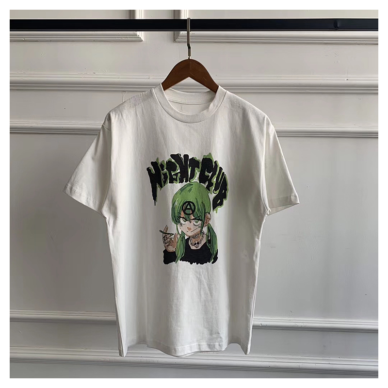 2021 Harajuku Rebellious Girl Cartoon Printing Short Sleeve Men's High Street Summer New O-neck T-shirt 0j69, White
2021 Harajuku Rebellious Girl Cartoon Printing Short Sleeve Men's High Street Summer New O-neck T-shirt 0j69, White