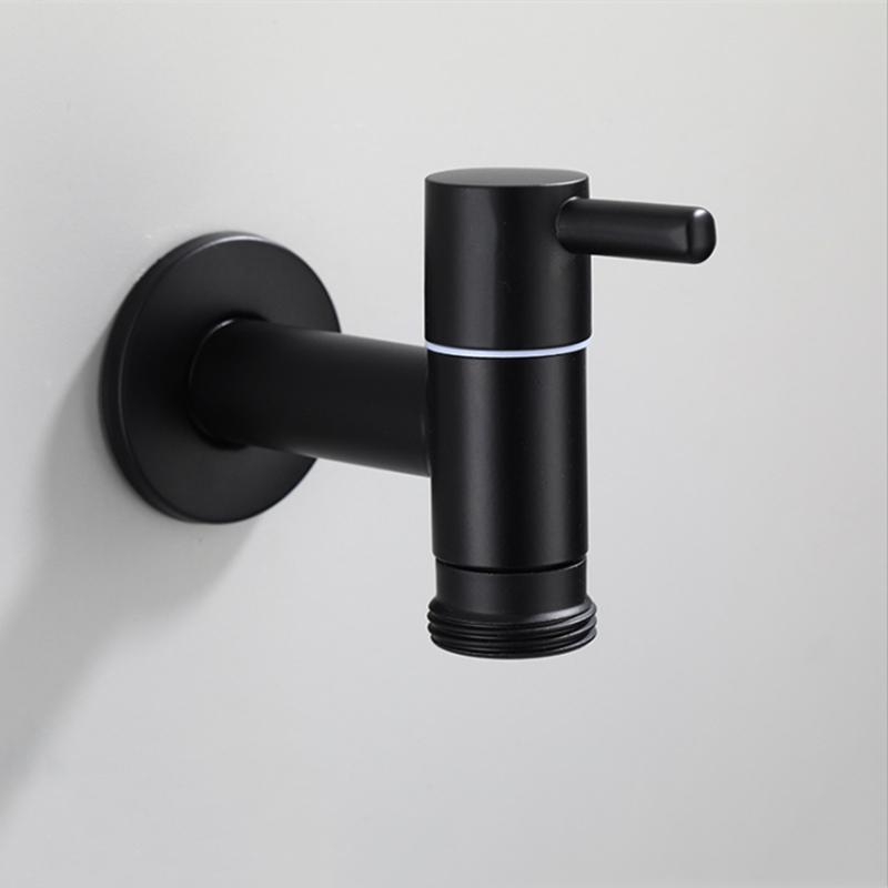 304 Stainless Steel Mate Black Color Finished Washing Machine Outdoor Garden Faucet Tap Water Bibcock
304 Stainless Steel Mate Black Color Finished Washing Machine Outdoor Garden Faucet Tap Water Bibcock