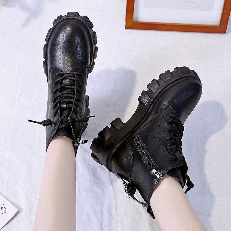 Dropshipping Black Patent Leather High Platform Ankle Boots Motorcycle Boot Woman Winter Shoes Women Fashion Lace Up Thick Sole1
Dropshipping Black Patent Leather High Platform Ankle Boots Motorcycle Boot Woman Winter Shoes Women Fashion Lace Up Thick Sole1