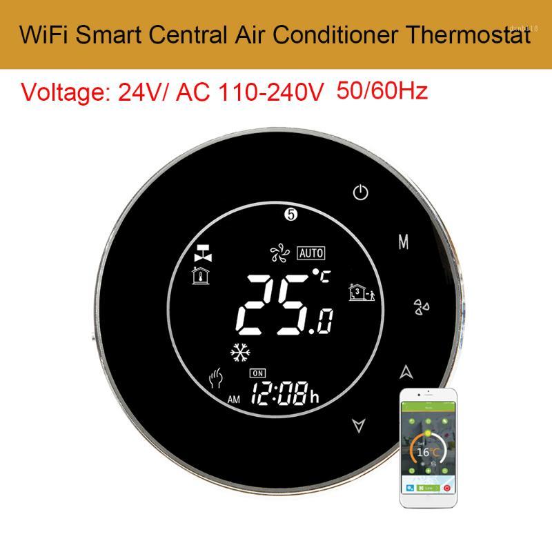 AC110-240V WiFi Smart Central Air Conditioner Temperature Controller LCD Backlight Touchscreen 2 Pipe Programmable Thermostat1
AC110-240V WiFi Smart Central Air Conditioner Temperature Controller LCD Backlight Touchscreen 2 Pipe Programmable Thermostat1
