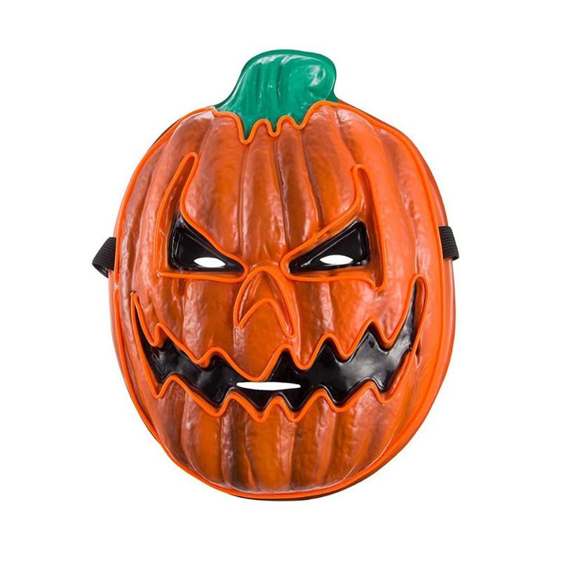 Scary Halloween LED Pumpkin Mask Light UP Mask for Halloween Festival Party for Men Women and Kids
Scary Halloween LED Pumpkin Mask Light UP Mask for Halloween Festival Party for Men Women and Kids