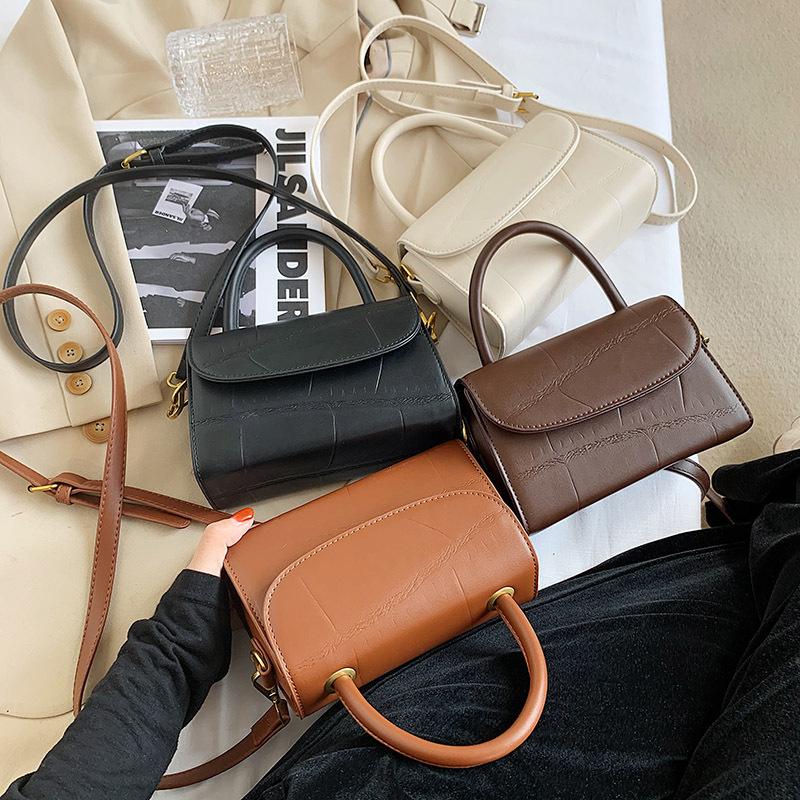 Ladies Hand Bill of Lading Shoulder Crossbody Bag 2021 New Trend, Black