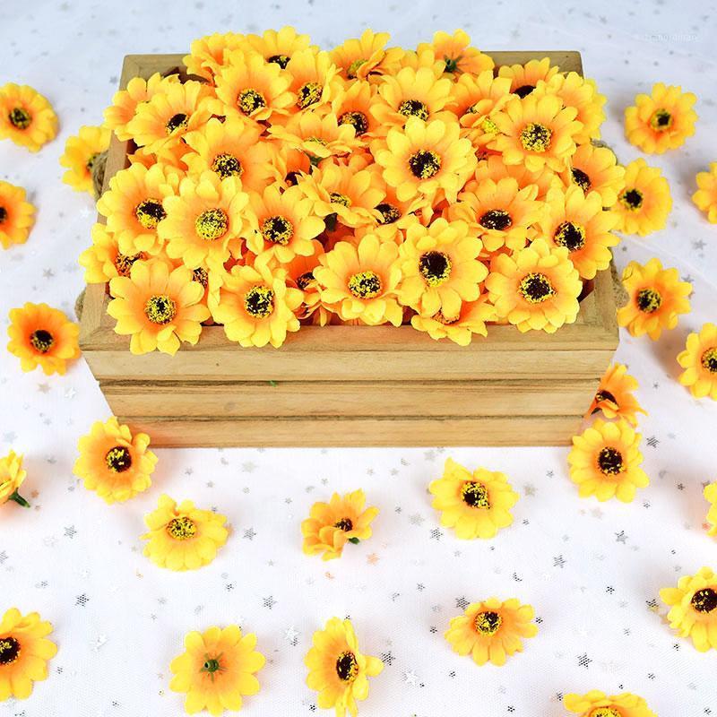 4.5cm Artificial Flower Silk Sunflower Fake Flower Head DIY Wreath Scrapbook Gift Box For Xmas Wedding Party Home Garden Decor1, S01 orange
4.5cm Artificial Flower Silk Sunflower Fake Flower Head DIY Wreath Scrapbook Gift Box For Xmas Wedding Party Home Garden Decor1, S01 orange