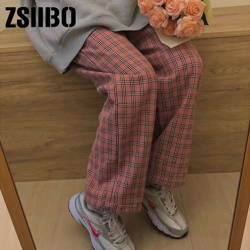2021 Streetwear Woman Harem Pants Autumn Ladies Causal Pants Plus Size Harajuku Plaid For Women Trousers vintage Straight, Pink
2021 Streetwear Woman Harem Pants Autumn Ladies Causal Pants Plus Size Harajuku Plaid For Women Trousers vintage Straight, Pink