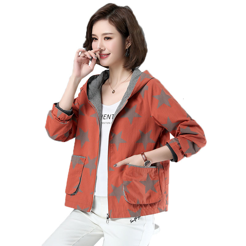 Female with Hoodie Mid-aged Spring Coats Coat Casual Cotton Loose Plus Size Outerwear R221 X6fw, Haze blue
Female with Hoodie Mid-aged Spring Coats Coat Casual Cotton Loose Plus Size Outerwear R221 X6fw, Haze blue
